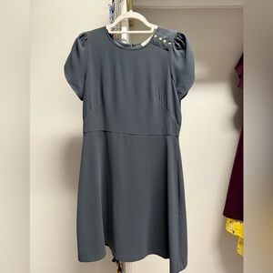Loft size 6 gray dress NWT